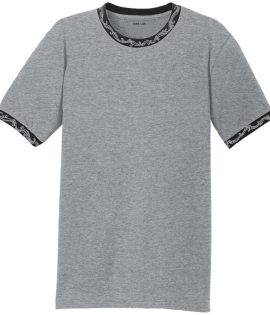 Oodles Ringer T- black and grey