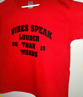Vibes speak louder than words