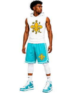 Foi Custom Sleeveless Hoodie/Shorts Set
