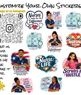 Nurse Stickers