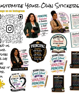 Principal &amp; Assistant Principal Stickers