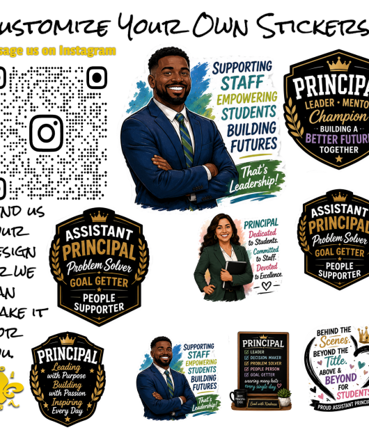 Principal & Assistant Principal Stickers