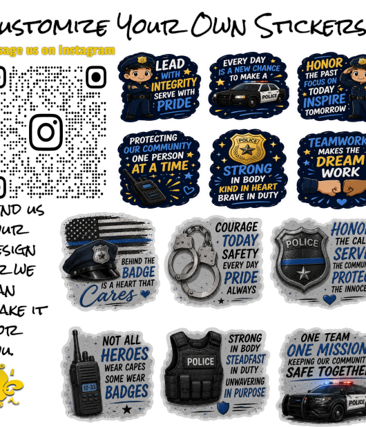 Law Enforcement Stickers