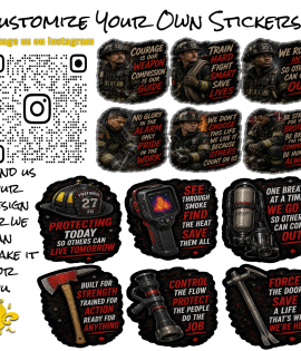 Firefighter Stickers
