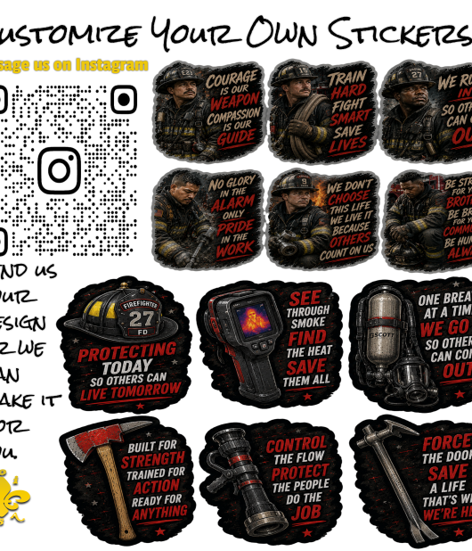 Firefighter Stickers