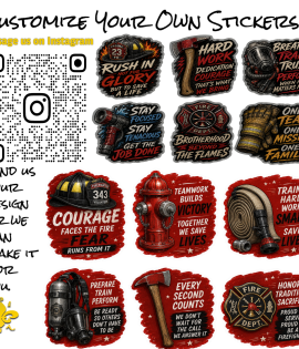 Firefighter Stickers
