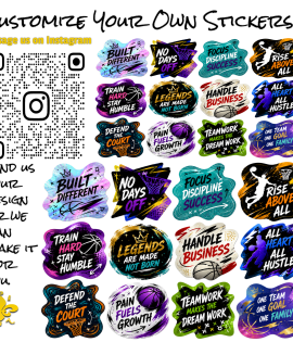 Basketball Graphic Stickers