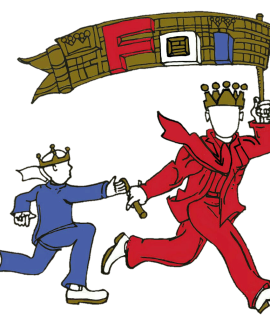 Foi Custom Logo pass the batton